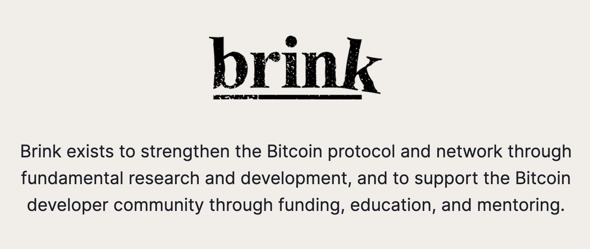 Brink Logo